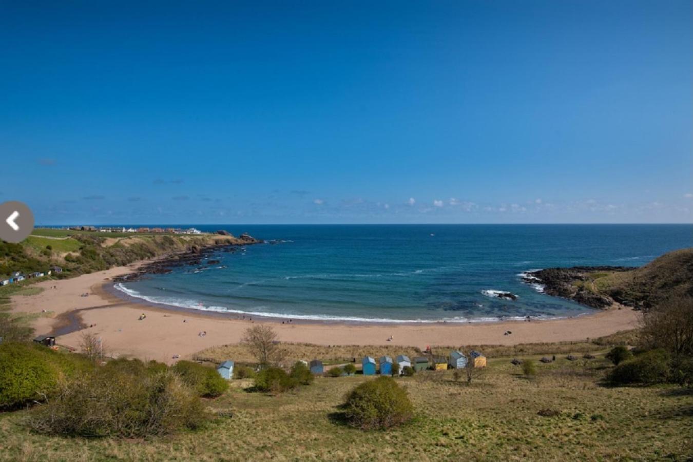 Ferienwohnung 1 The Bay - Stunning Contemporary Flat On The Scottish Coast Coldingham Exterior foto