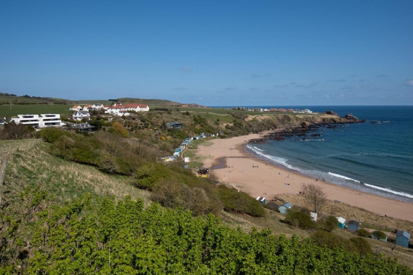 Ferienwohnung 1 The Bay - Stunning Contemporary Flat On The Scottish Coast Coldingham Exterior foto