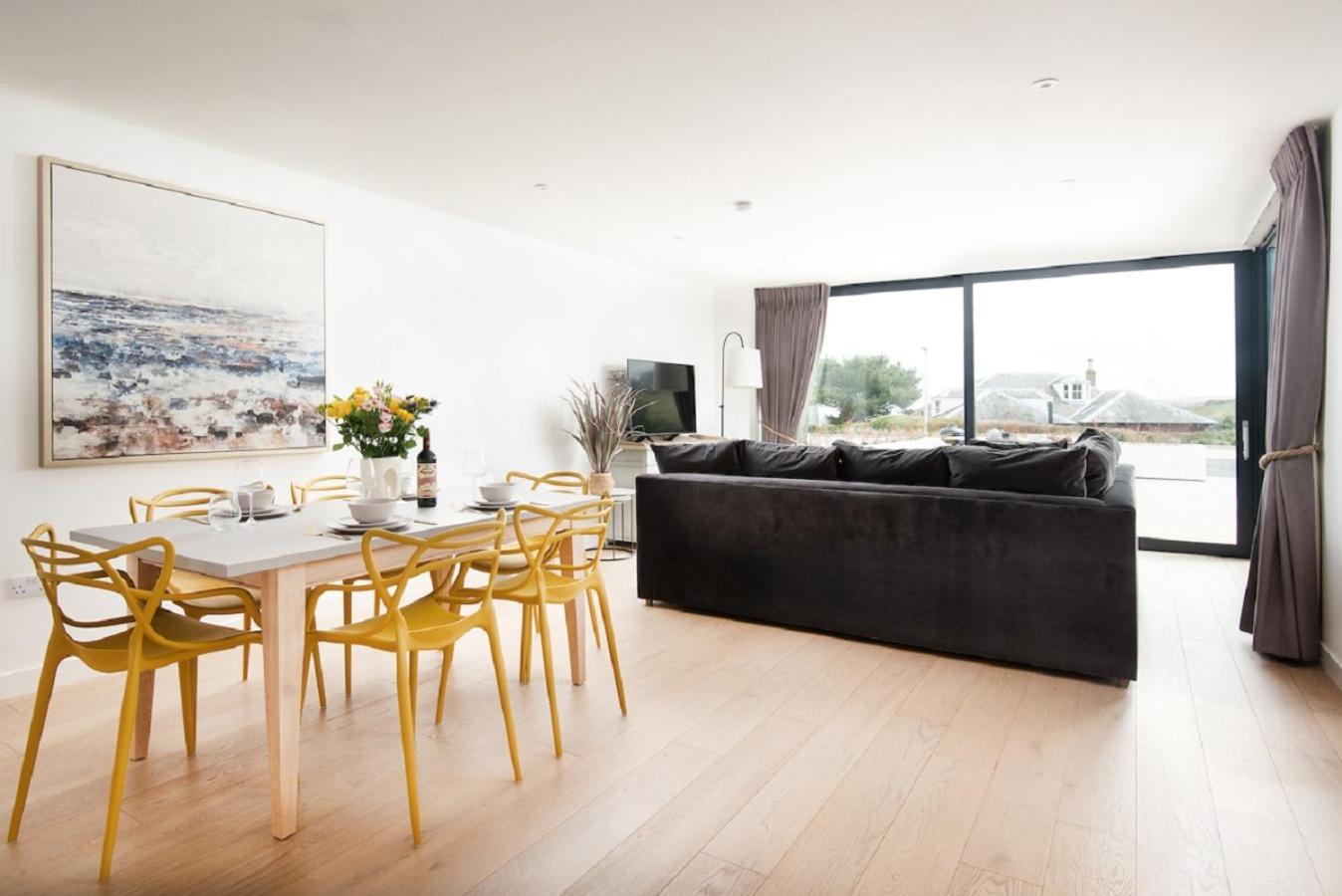 Ferienwohnung 1 The Bay - Stunning Contemporary Flat On The Scottish Coast Coldingham Exterior foto