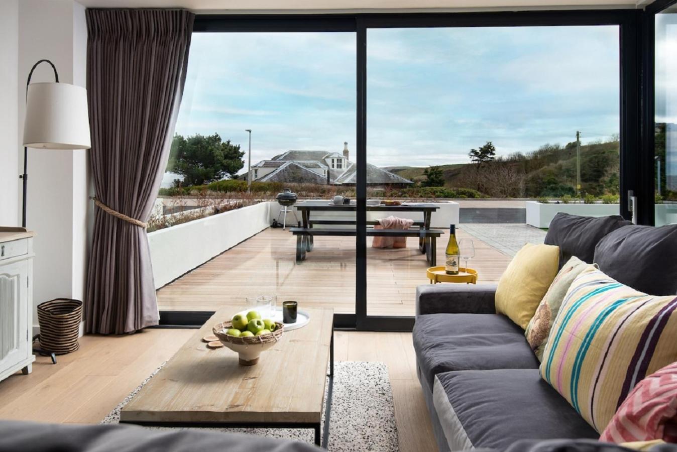 Ferienwohnung 1 The Bay - Stunning Contemporary Flat On The Scottish Coast Coldingham Exterior foto