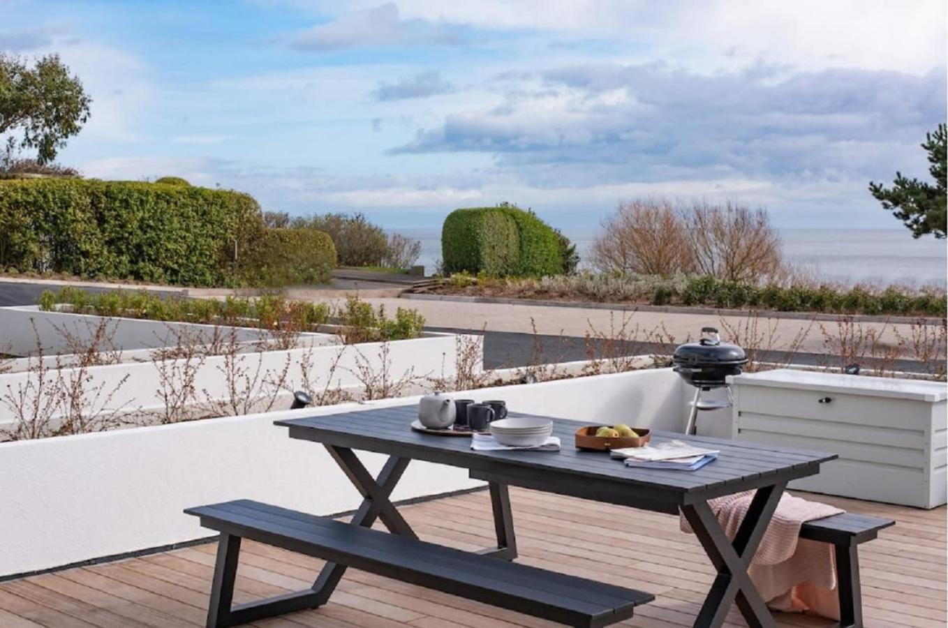 Ferienwohnung 1 The Bay - Stunning Contemporary Flat On The Scottish Coast Coldingham Exterior foto