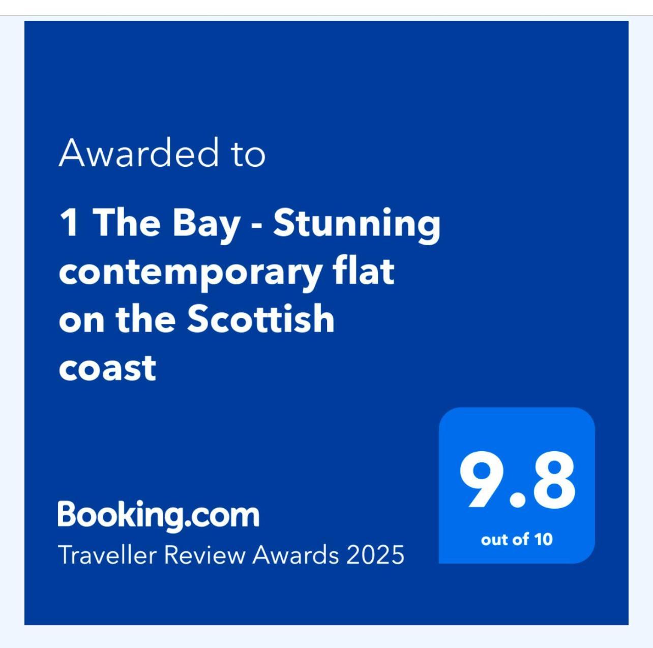 Ferienwohnung 1 The Bay - Stunning Contemporary Flat On The Scottish Coast Coldingham Exterior foto
